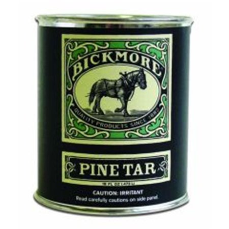 BICKMORE 3.5&quot; x 3.5&quot; x 4.25&quot; Pine Tar Pint BI37749